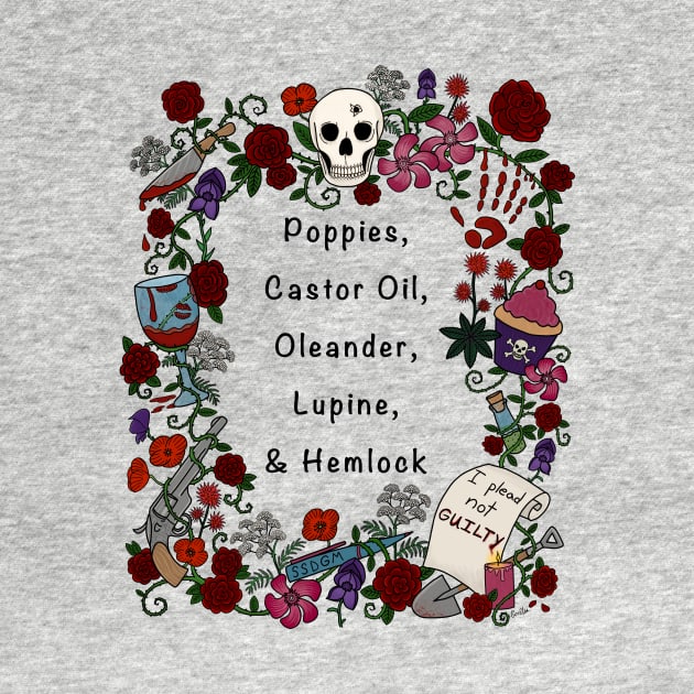 Poisonous Plants True Crime Design by EcoElsa